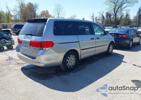 2009 Honda Odyssey Lx из США, поврежденный, VIN 5FNRL38219B044433
